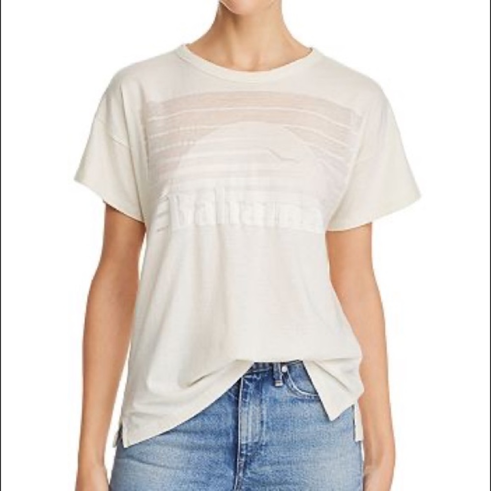Rag & Bone Bahamas Burnout Vintage Tee